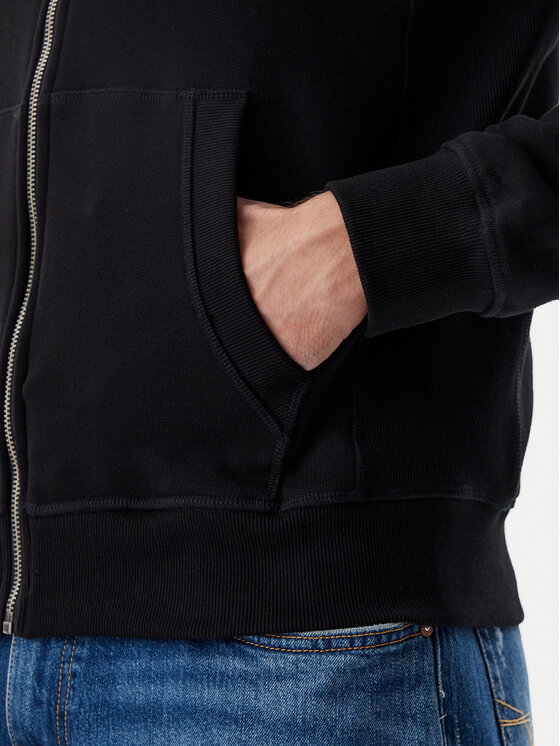 Guess Jeans Guess Jeans Sweatshirt M5GQ26 KCPR1 Schwarz Regular Fit