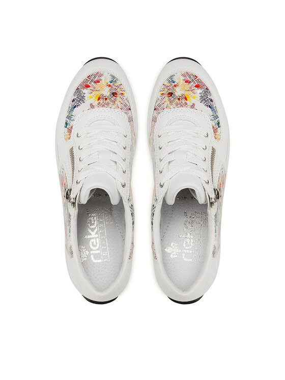 Rieker Rieker Sneakersy N1112-90 Biały