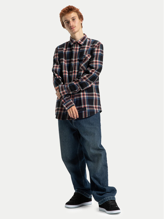 DC Shoes DC Shoes Риза Marshal ADYWT03116 Черен Regular Fit