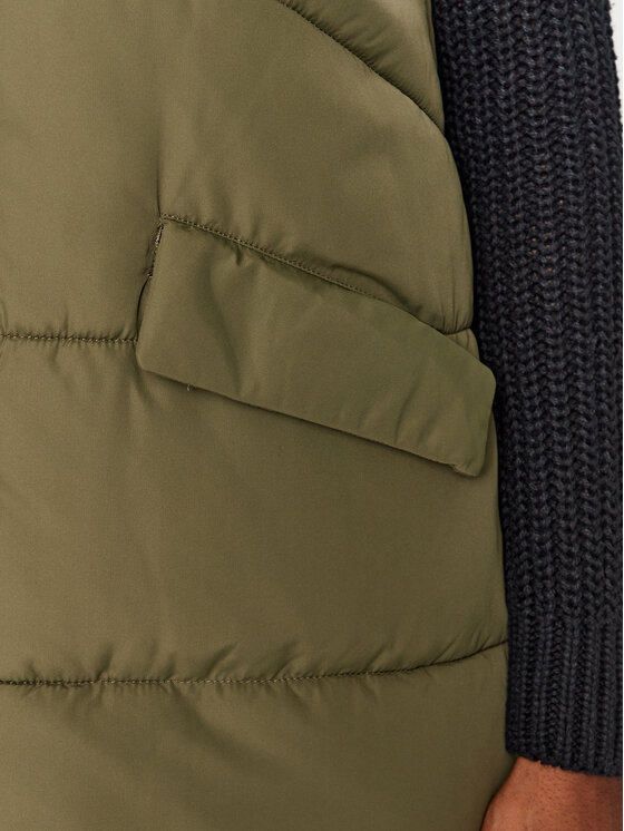 ONLY ONLY Bezrękawnik 15274066 Khaki Regular Fit