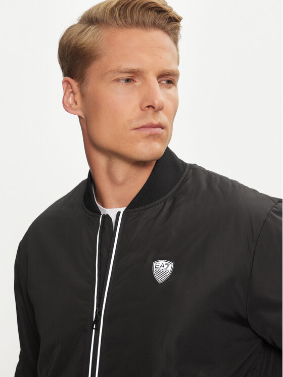 EA7 Emporio Armani EA7 Emporio Armani Bunda bomber 8NPB12 PN7LZ 1200 Černá Regular Fit