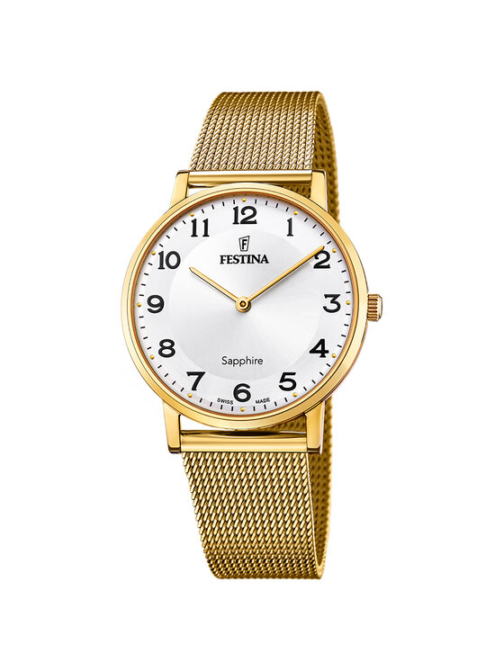 Festina Festina Zegarek F20022-5 Złoty