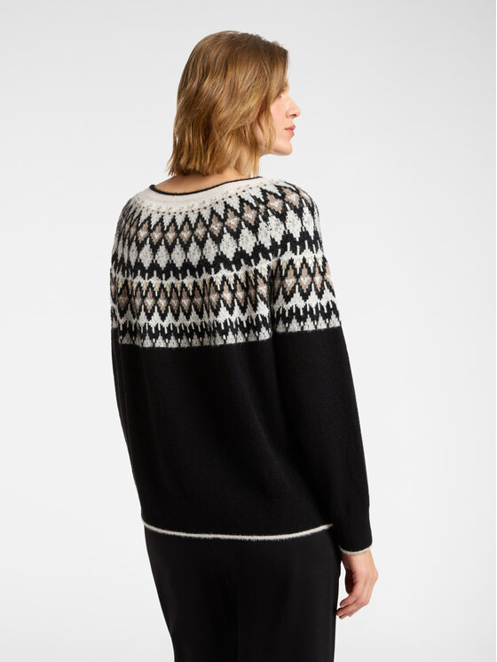 Elena Mirò Elena Mirò Maglione M507Z000642N0S2 Nero Regular Fit