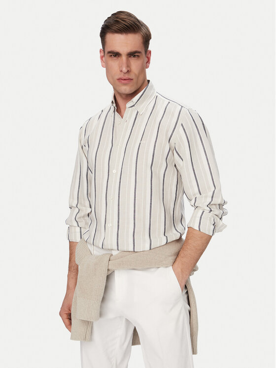 BOSS BOSS Сорочка Ricoplus 50559324 Сірий Regular Fit