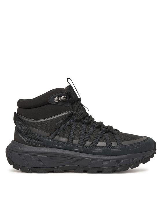 Jack Wolfskin Jack Wolfskin Трекінгові черевики Wild Hike Texapore Mid W Чорний