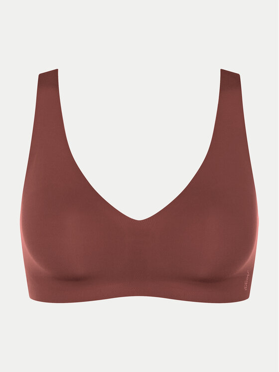 Sloggi Sloggi Sutien fără armătură Zero Feel 10217729 Maro