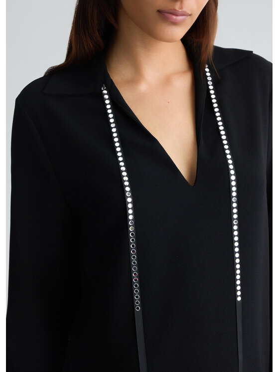 Liu Jo Liu Jo Vestito da giorno WA5085T034722222 Nero Regular Fit