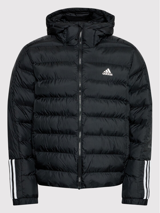 adidas adidas Зимова куртка Itavic 3-Stripes Midweight GT1674 Чорний Regular Fit