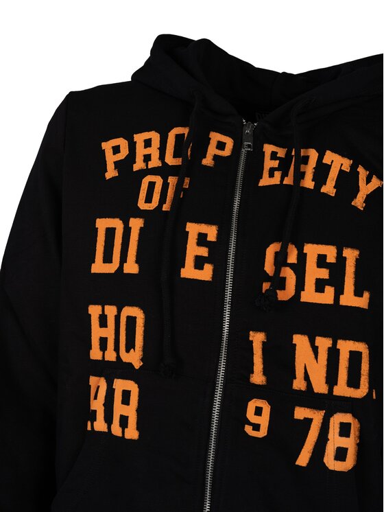 Diesel Diesel Μπλούζα A08697-0HAYT Μαύρο Regular Fit
