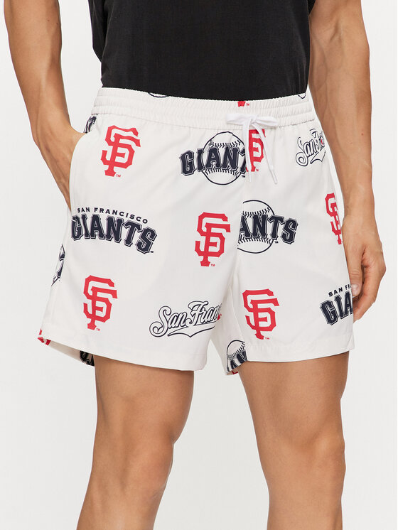 Champion Plážové šortky 219885 Écru Short Fit
