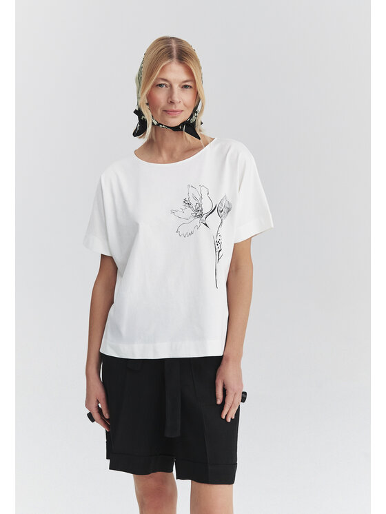 TATUUM TATUUM T-Shirt LALI 2 Bílá Classic Fit