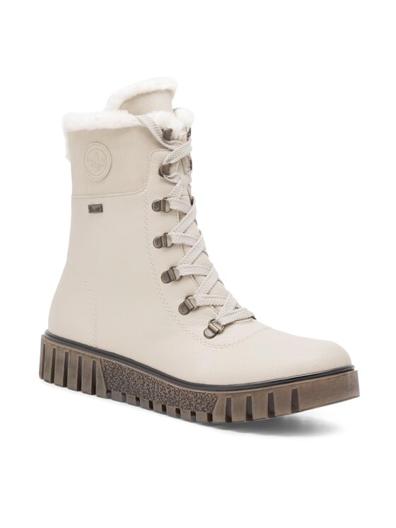 Rieker Rieker Schnürschuhe Y3424-60 Beige