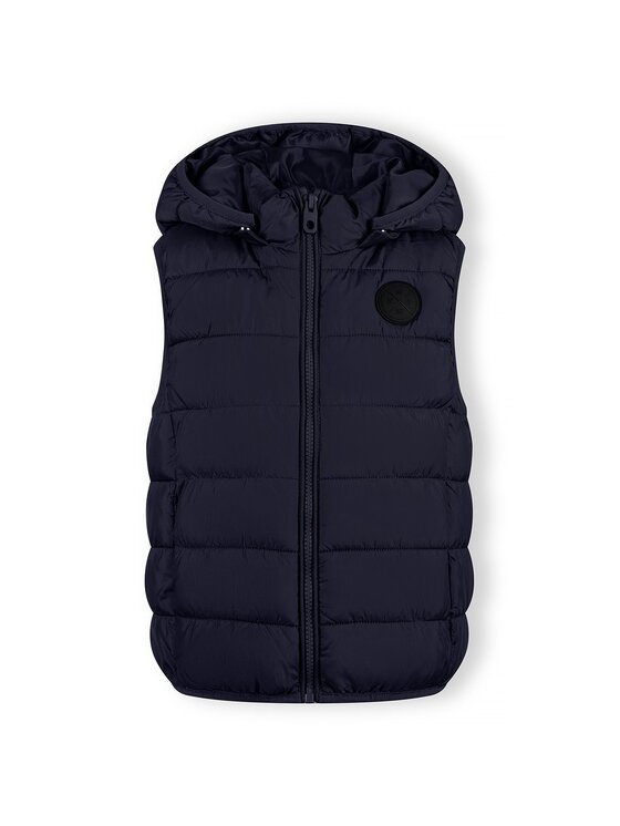 minoti minoti Kamizelka 17GILET 5 Granatowy Regular Fit