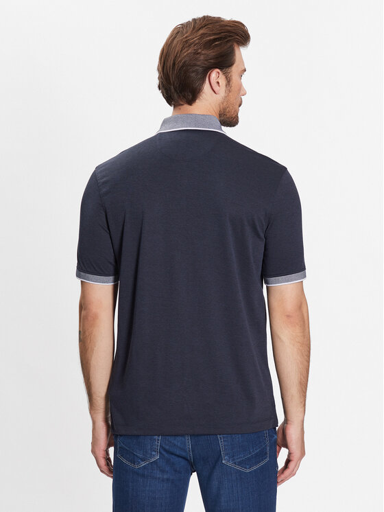 Polo 8151 35091 Blu scuro Regular Fit