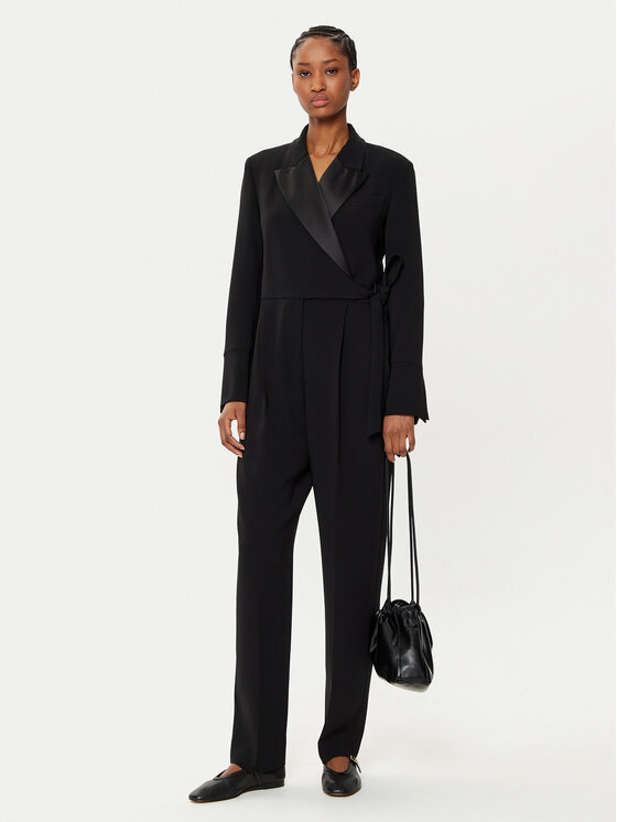 Weekend Max Mara Weekend Max Mara Jumpsuit Baviera 2515241021 Nero Straight Fit