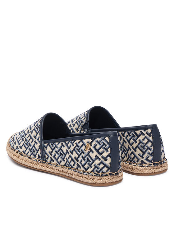 Tommy Hilfiger Tommy Hilfiger Espadrilles Th Monogram Jacquard FW0FW09501 Brūns