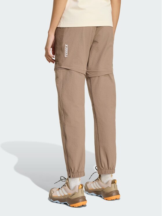 adidas adidas Spodnie outdoor 161749 Brązowy Regular Fit