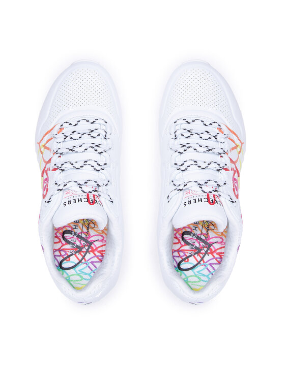 Skechers Skechers Sportcipők Uno 2 Floating Love 155521/WHT Fehér