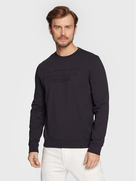 Felpa M2BQ08 K7ON4 Blu scuro Regular Fit