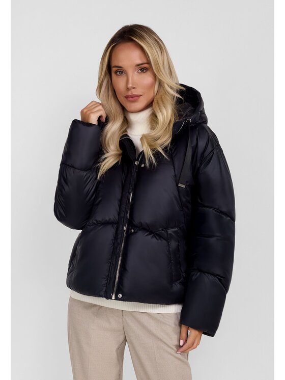 minoti minoti Kurtka zimowa 26wcoat17 Czarny Regular Fit