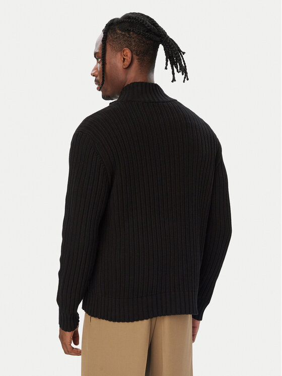 HUGO HUGO Cardigan Sriton 50546980 Negru Regular Fit