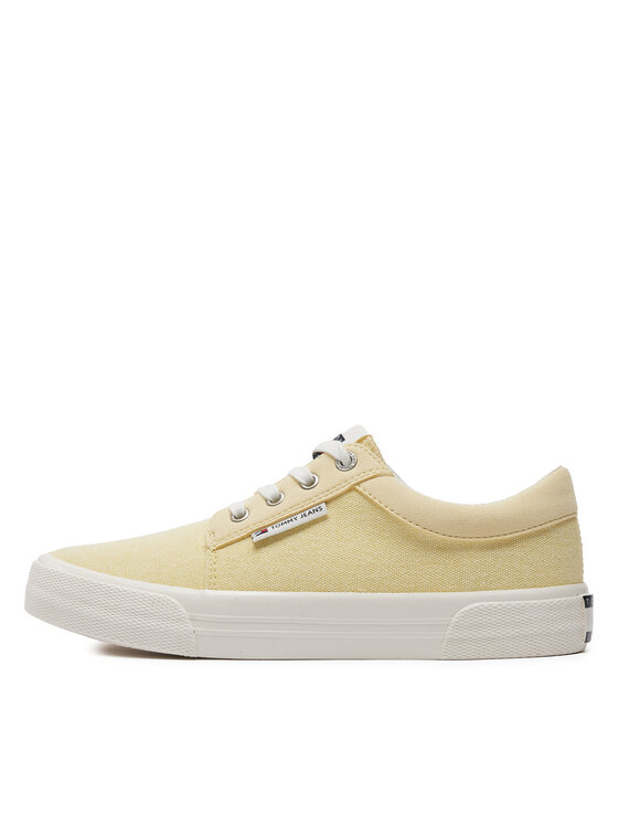 Tommy Jeans Tommy Jeans Гуменки Tjw Vulc Skate Derby EN0EN02494 Жълт