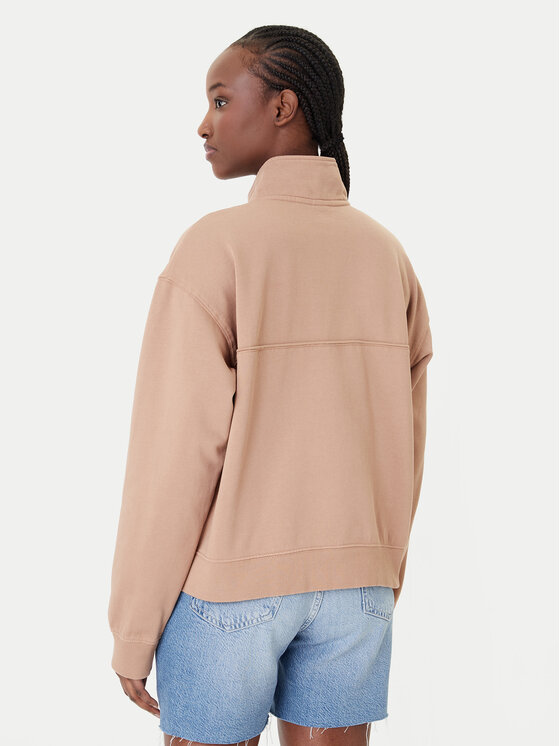 Roxy Roxy Felpa Our Town ERJFT04949 Marrone Regular Fit