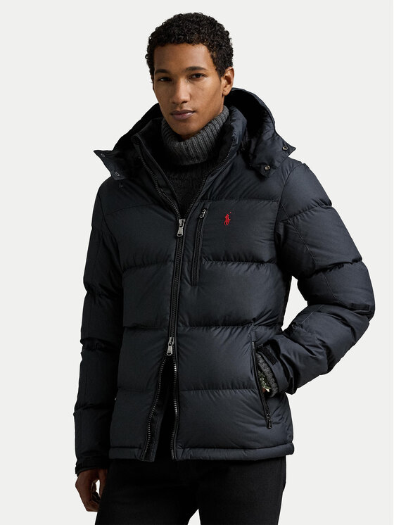 Polo Ralph Lauren Polo Ralph Lauren Pehelykabát 710968278001 Fekete Regular Fit
