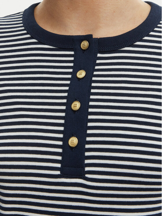 Tommy Hilfiger Tommy Hilfiger Halenka WW0WW49629 Modrá Slim Fit