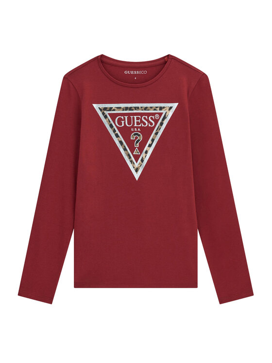 Guess Guess Halenka J6BI02 K5771 Červená Regular Fit
