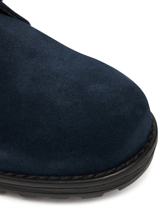 Tommy Hilfiger Tommy Hilfiger Šnurovacia obuv Corporate W FM0FM05605 Tmavomodrá