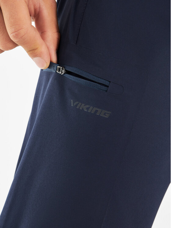Viking Viking Spodnie outdoor Spodnie Expander Man Granatowy Regular Fit