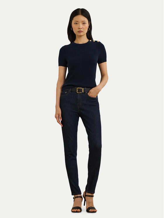 LAUREN RALPH LAUREN LAUREN RALPH LAUREN Pulover 200957474001 Mornarsko modra Regular Fit