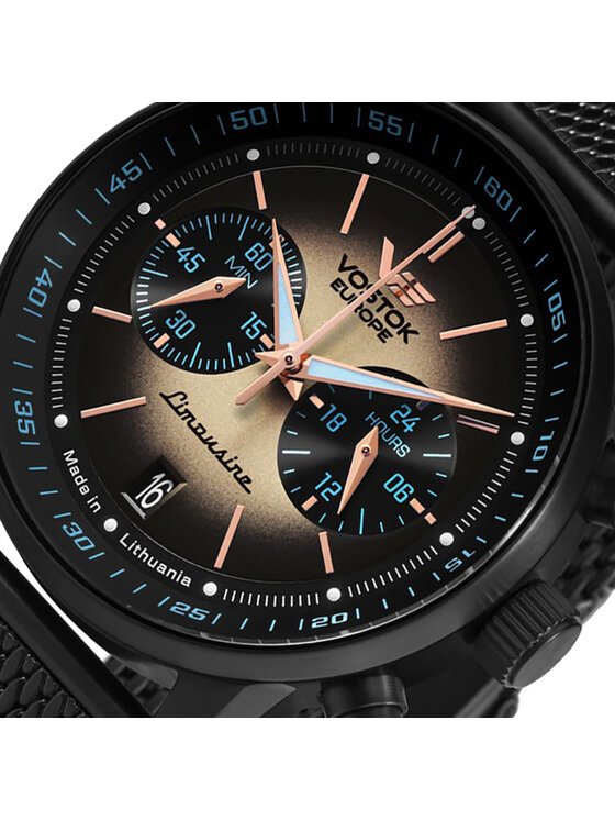 Vostok Europe Vostok Europe Zegarek VK64-560C691B Czarny