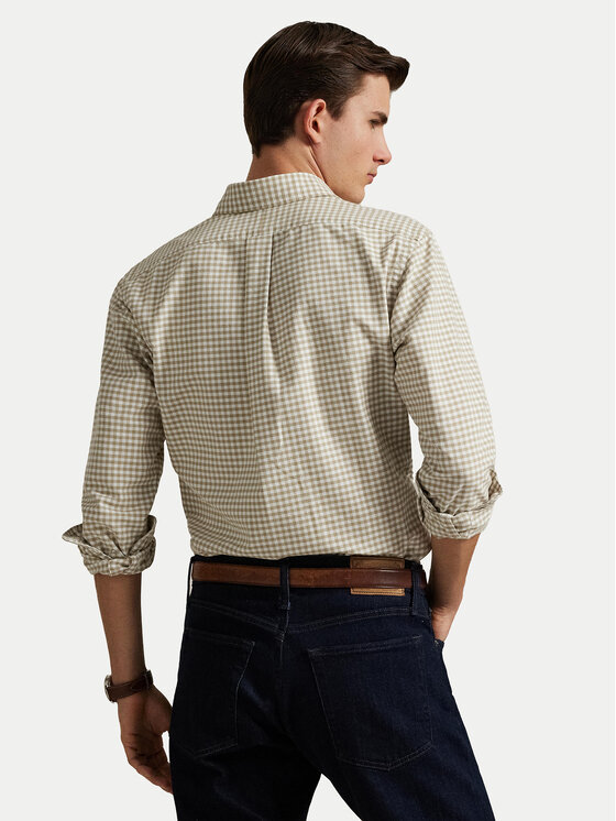 Polo Ralph Lauren Polo Ralph Lauren Srajca 710852744004 Bež Slim Fit