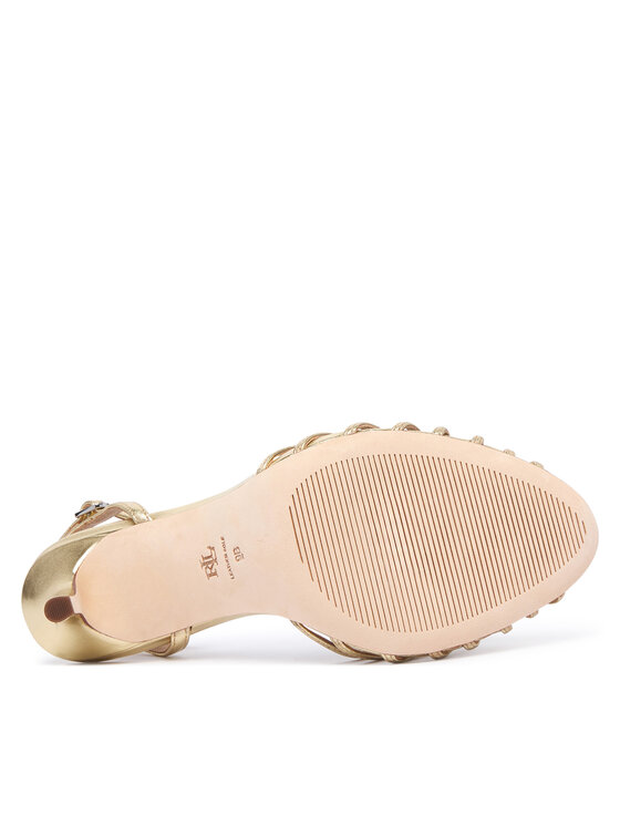 LAUREN RALPH LAUREN LAUREN RALPH LAUREN Босоніжки 802P15739001 Золотий