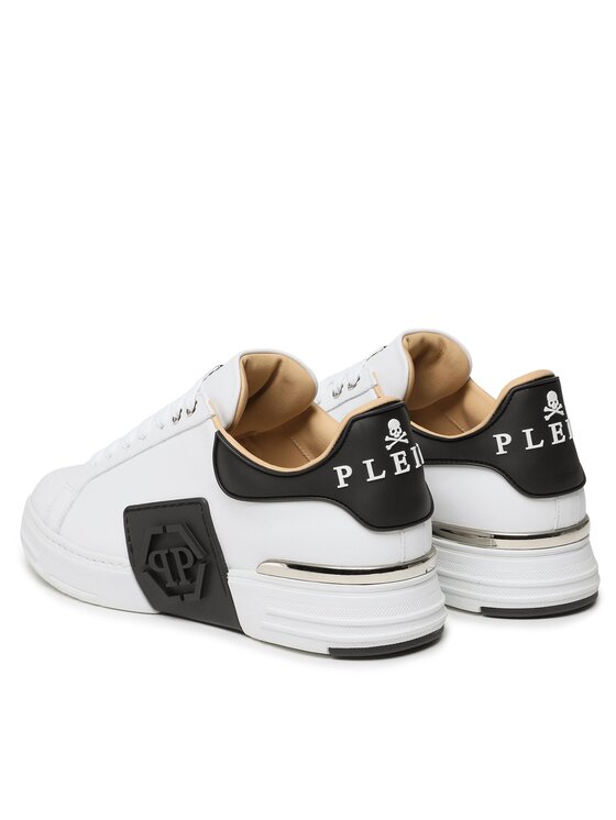 PHILIPP PLEIN PHILIPP PLEIN Sneakersy Hexagon FABS USC0263 PLE010N Bílá