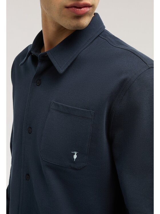 Trussardi Trussardi Koszula G5068000115N034 Niebieski Regular Fit
