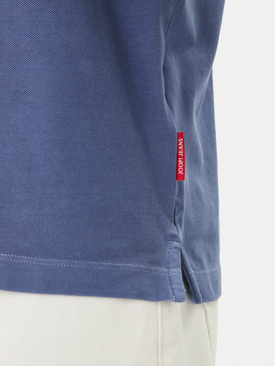 JOOP! Jeans JOOP! Jeans Тениска с яка и копчета Ambrosian 30045619 Син Modern Fit