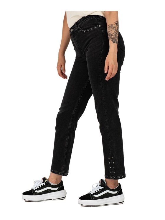 Lee Lee Jeansy Carol Czarny Straight Leg