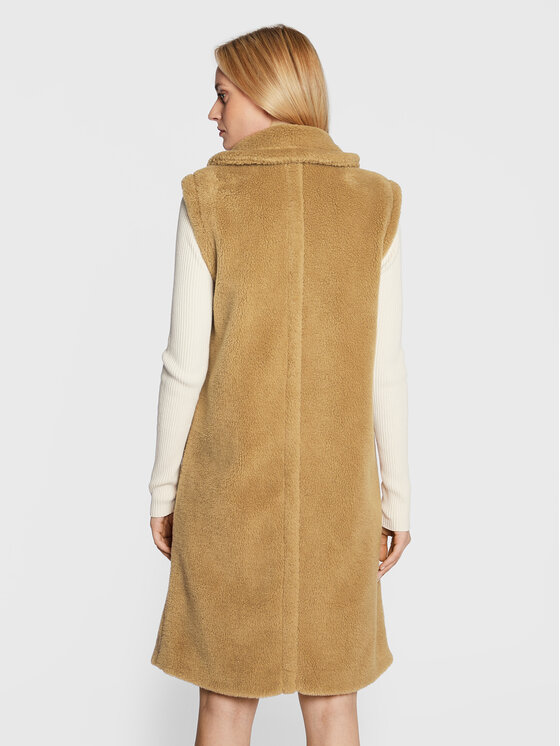 Marella Marella Prsluk Shaila 39060528 Smeđa Regular Fit