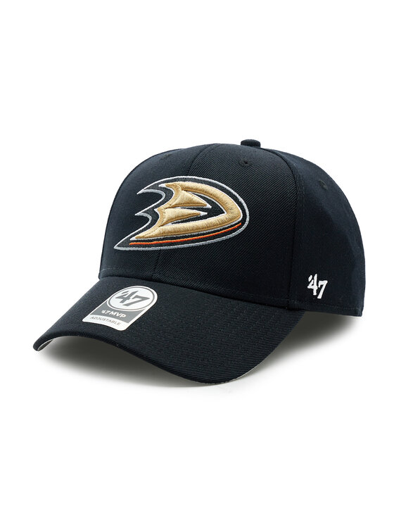 47 Brand Шапка с козирка NHL Anaheim Ducks '47 MVP H-MVP25WBV-BKC Черен
