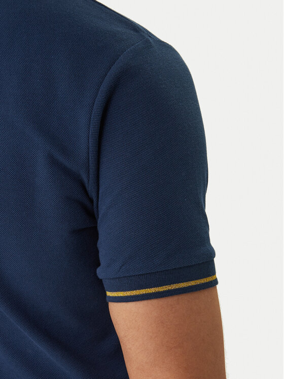 Versace Jeans Couture Versace Jeans Couture Polokošile 80GAGT05 CJ01T Tmavomodrá Slim Fit