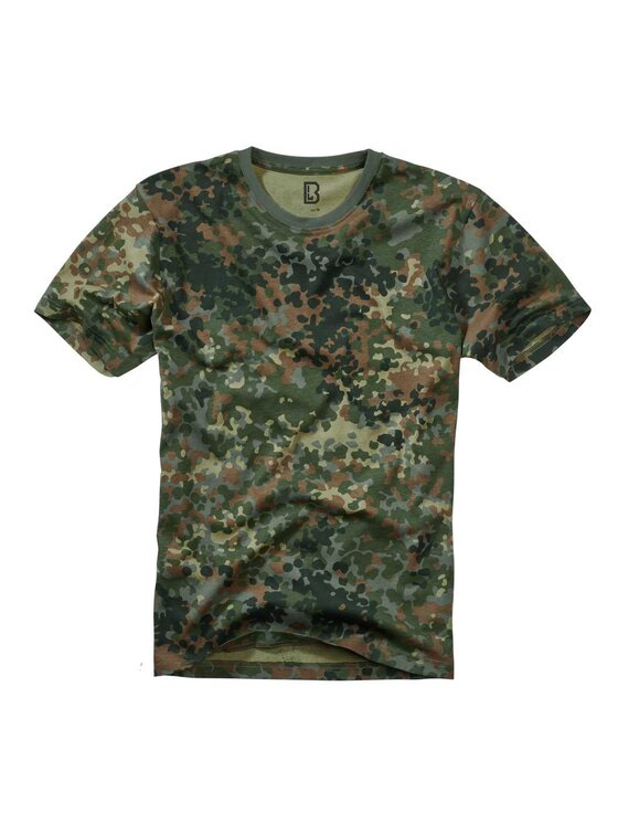 Brandit Brandit T-Shirt 6017.14.134-140 Zielony Regular Fit