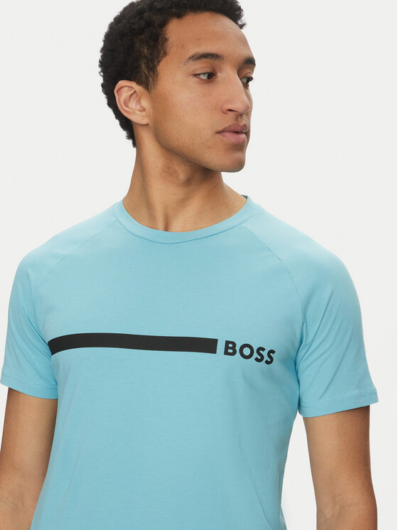 BOSS BOSS T-Shirt 50517970 Niebieski Slim Fit