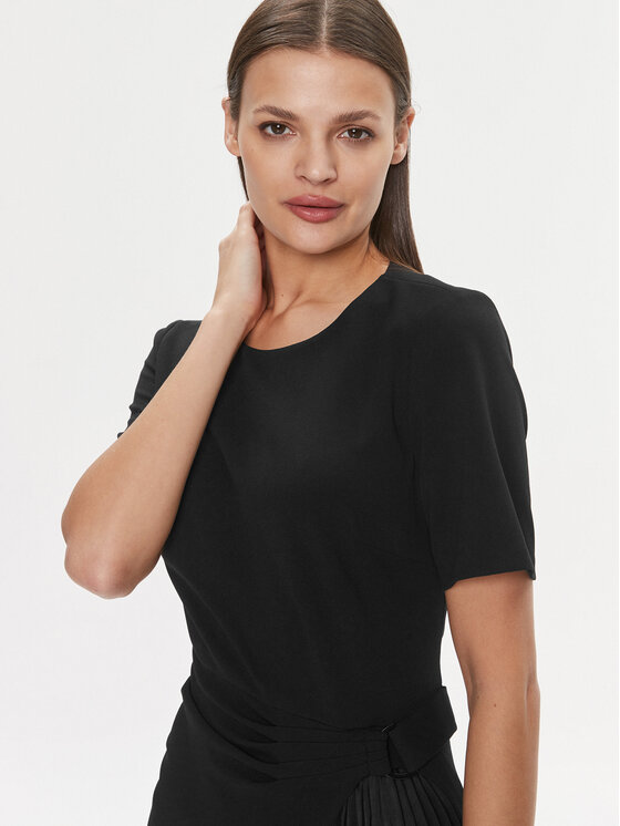 DKNY DKNY Sukienka codzienna DD3K1461 Czarny Regular Fit