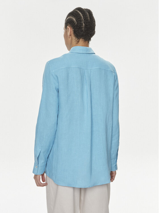 Marella Marella Camicia Alcide 2413111142 Blu Regular Fit