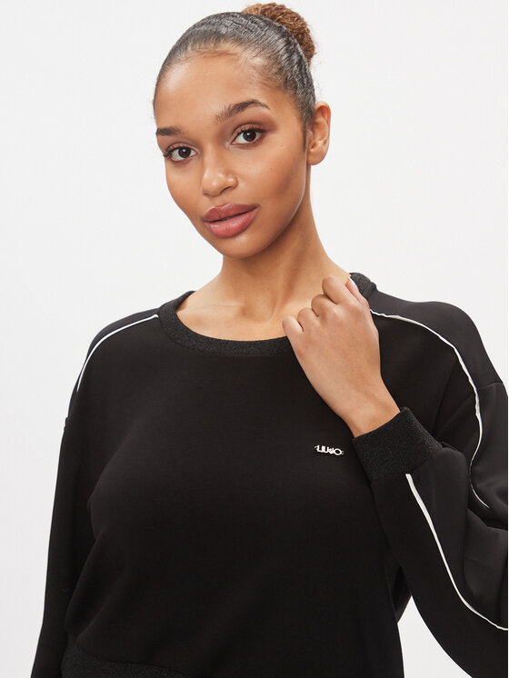 Liu Jo Sport Liu Jo Sport Μπλούζα TA4025 J4616 Μαύρο Regular Fit