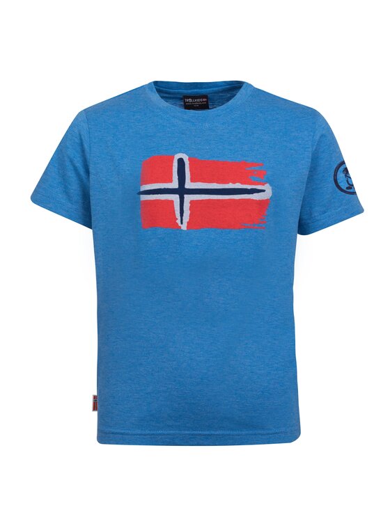 Trollkids Trollkids T-Shirt 113-117 Niebieski Regular Fit