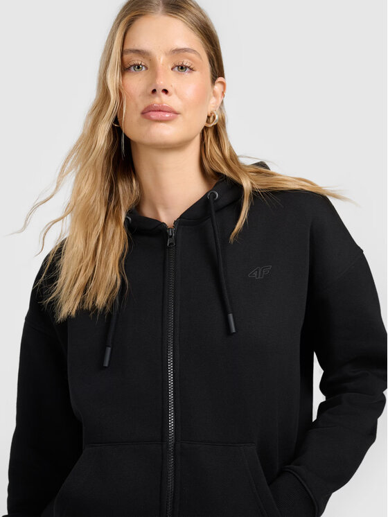 4F 4F Felpa 4FRMM00TSWSF2772-20S Nero Regular Fit